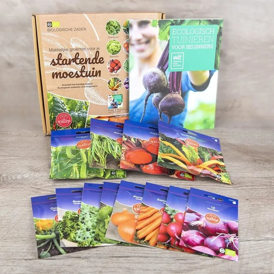 De Bolster Zadenpakket*Zadenpakket 'Startende moestuin' - BIO