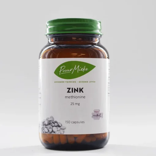 Puur Mieke Vruchtbaarheid | Immuunsysteem*Zink Methionine - 25mg - 150 capsules