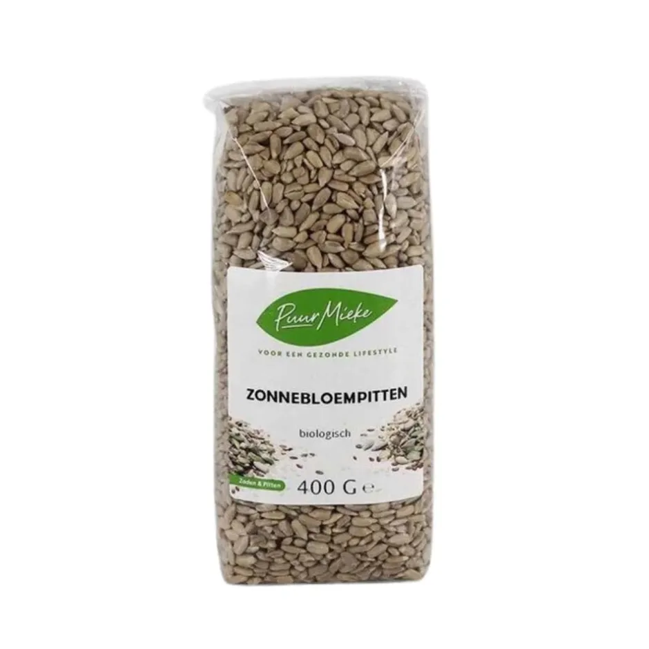 Puur Mieke Zaden | Biologische Zaden En Pitten*Zonnebloempitten - 400g - BIO
