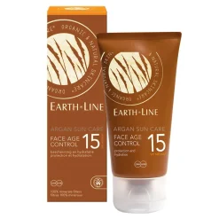 Earth Line Zonnebrand*Zonnebrand Argan SPF 15 - 50ml - BIO