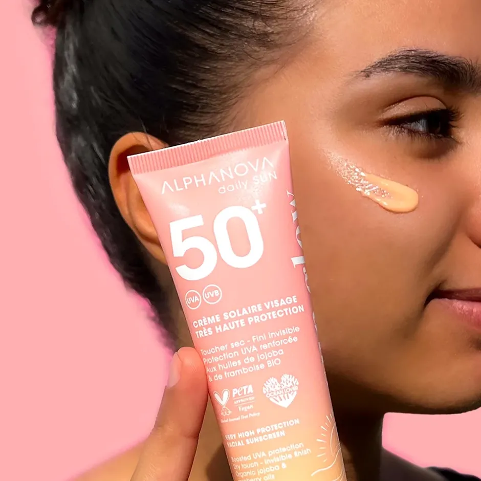 Alphanova Zonnebrand*Zonnebrandmelk Gezicht SPF50+ - 50ml