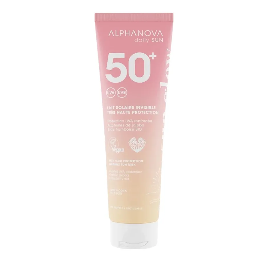 Alphanova Zonnebrand*Zonnebrandmelk Invisible SPF50+ - 150ml