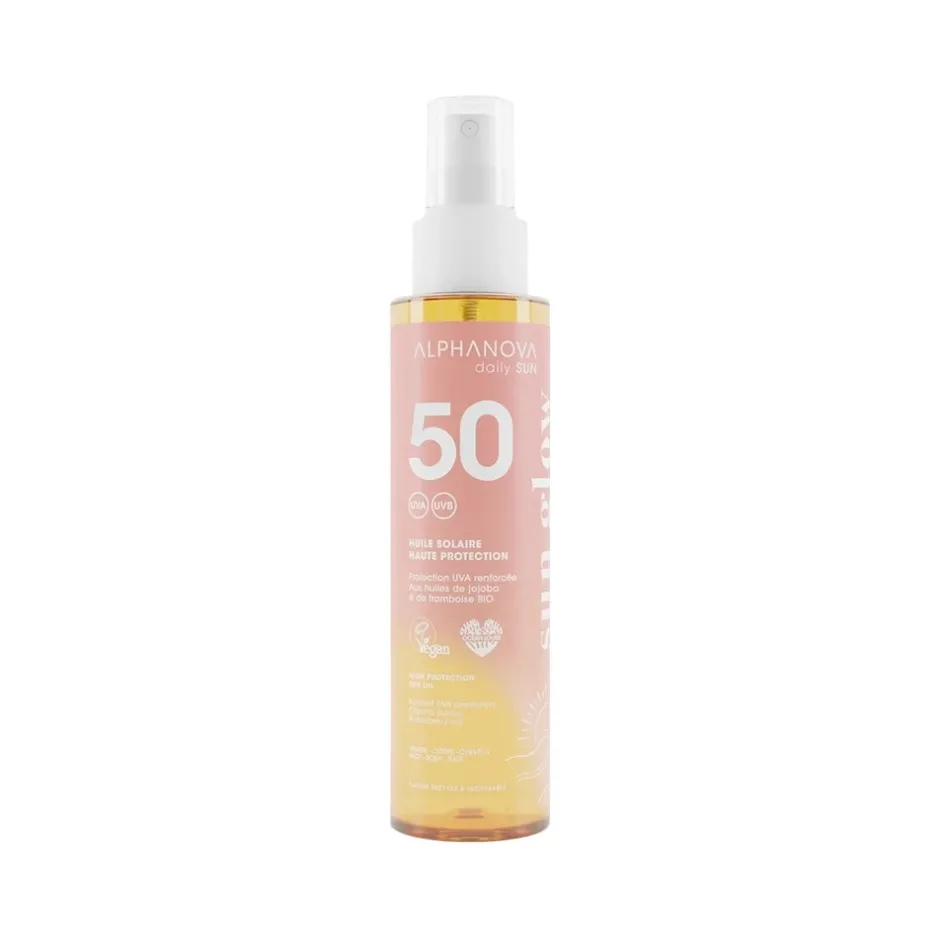 Alphanova Zonnebrand*Zonnebrandolie SPF50 - 125ml